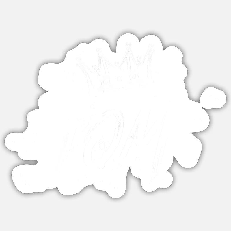 Tom - Sticker size S (10 x 10 cm) - white matte