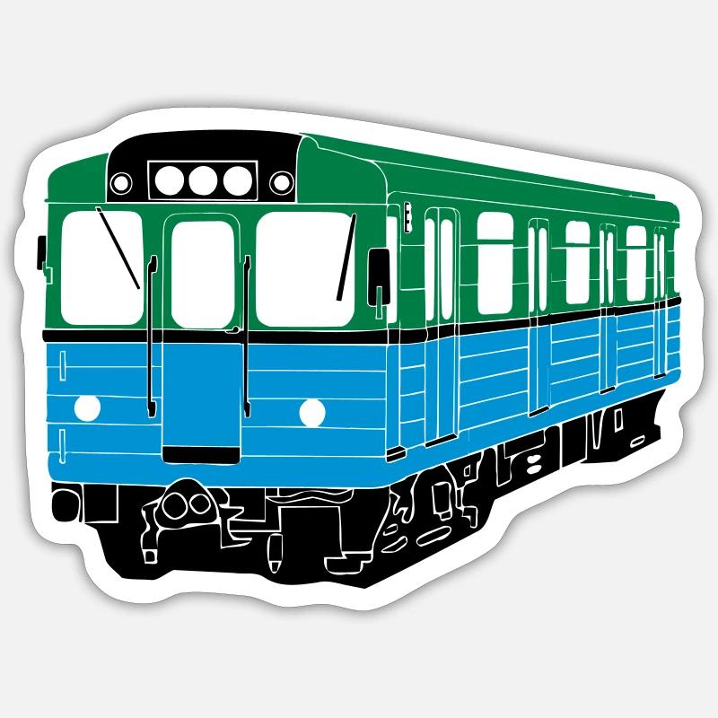 Métro de Kharkiv Sticker taille S (10 x 10 cm)