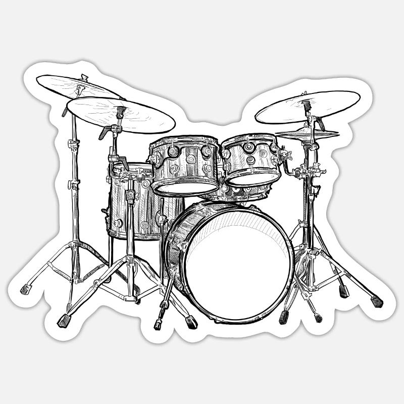 Sticker Größe S (10 x 10 cm) - 