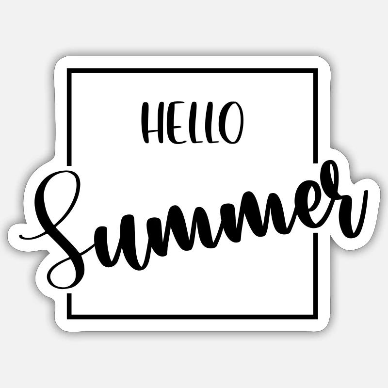 Sticker taille S (10 x 10 cm) - 