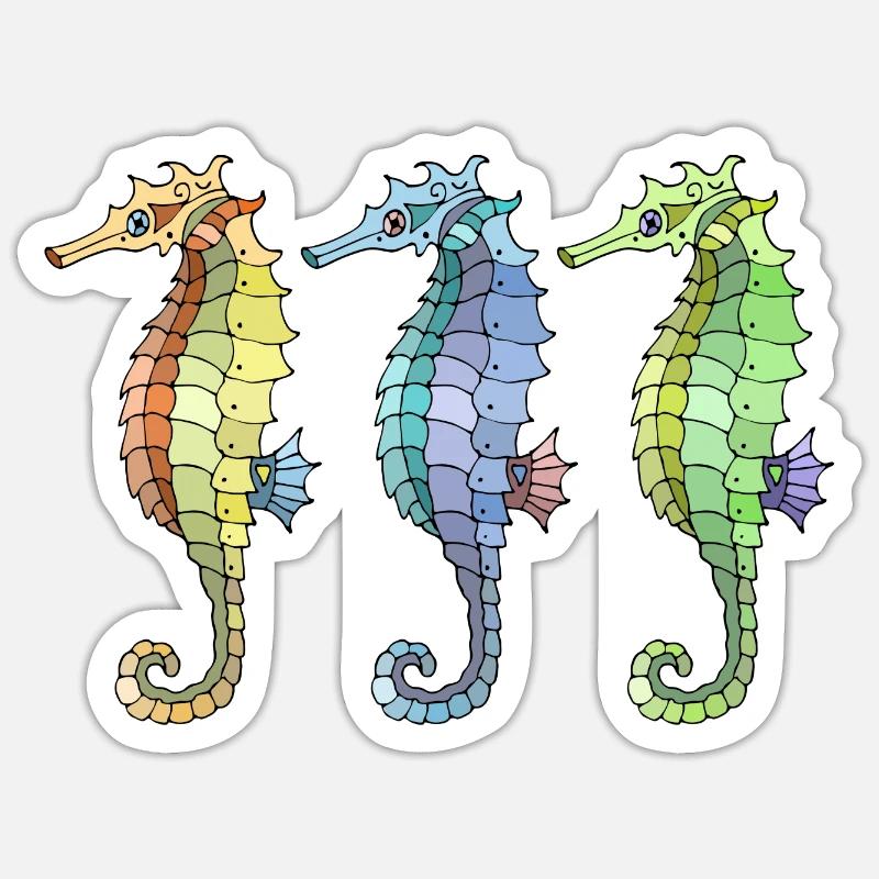 Sticker Größe S (10 x 10 cm) - 