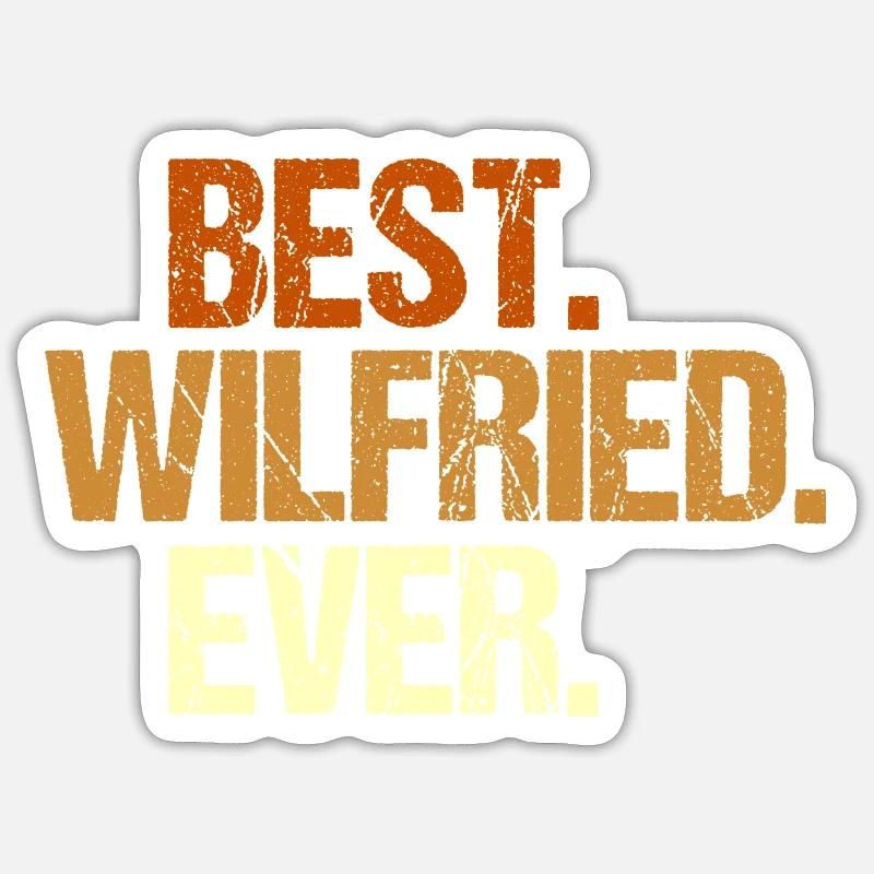 Wilfried Sticker taille S (10 x 10 cm)