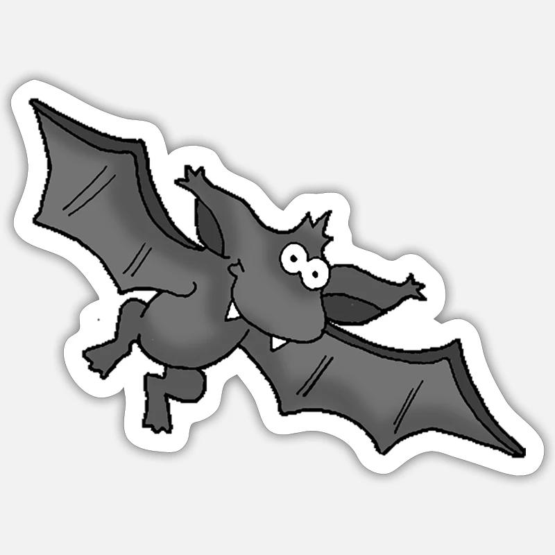 Bat Sticker size S (10 x 10 cm)