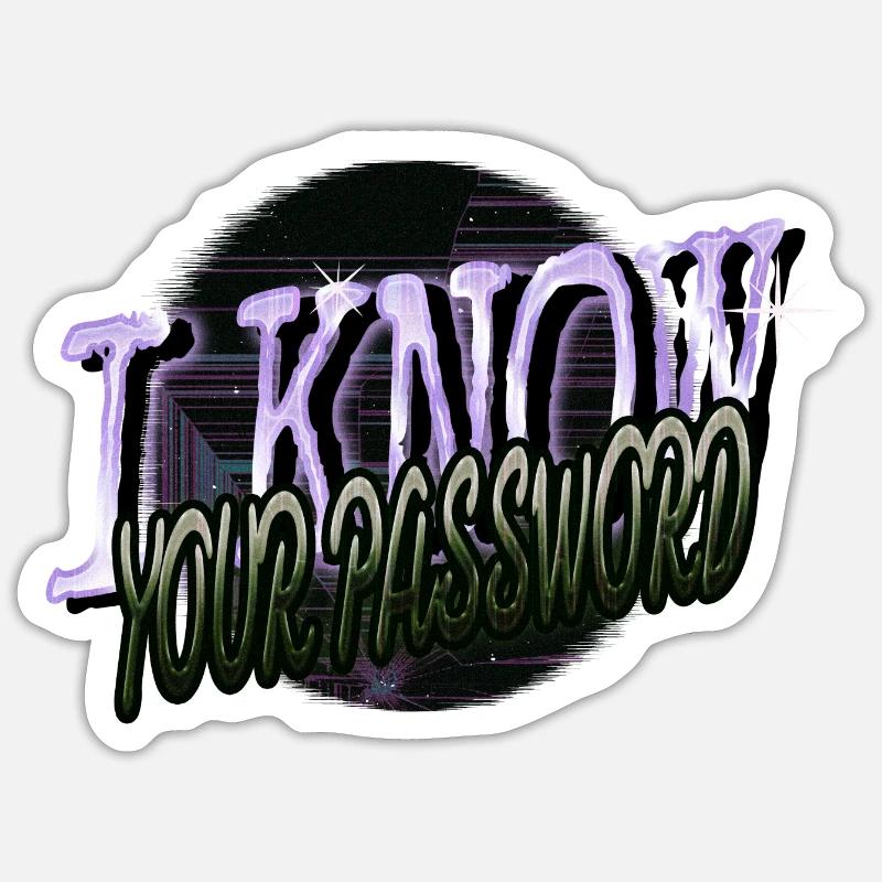 birthday hacker anonymous hacker hacking - Sticker size S (10 x 10 cm) - white matte