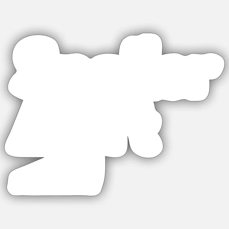 Sticker taille S (10 x 10 cm) - 