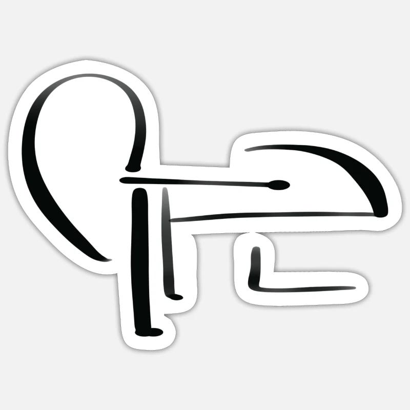 Sticker size S (10 x 10 cm) - 