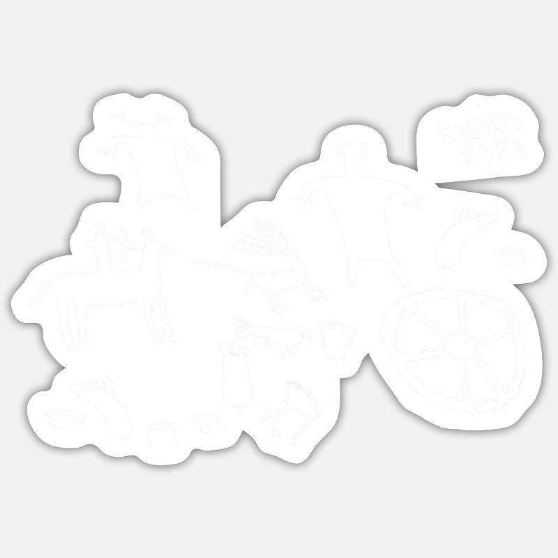 Sticker Größe S (10 x 10 cm) -
