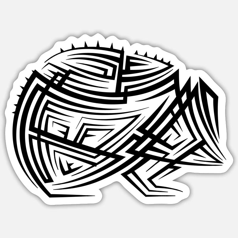 Sticker taille S (10 x 10 cm) - 