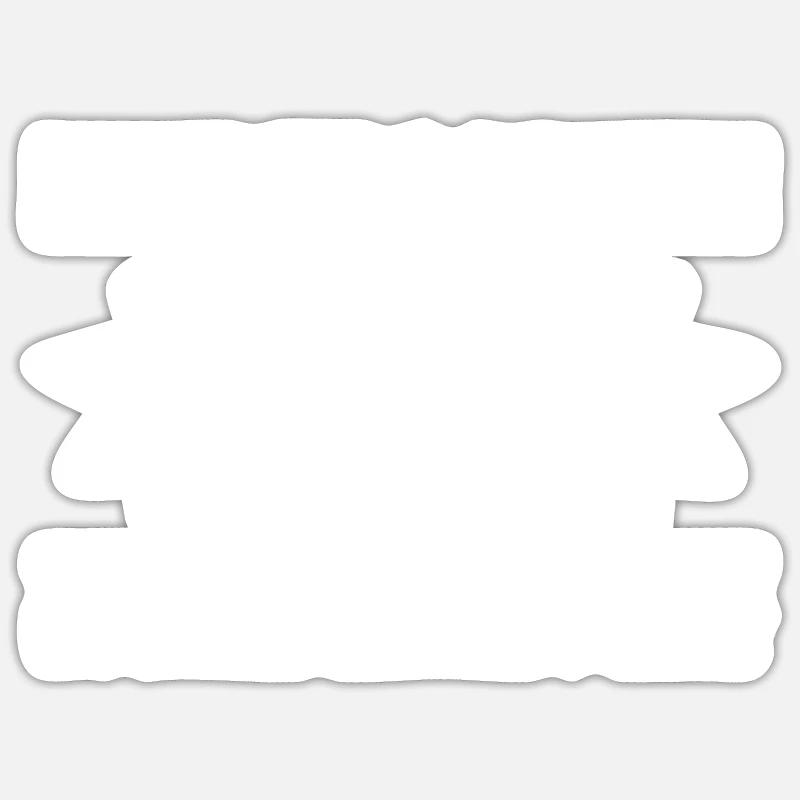 Kindergarten Abschluss Kindergartenkind Geschenk - Sticker Größe S (10 x 10 cm) - Mattweiß