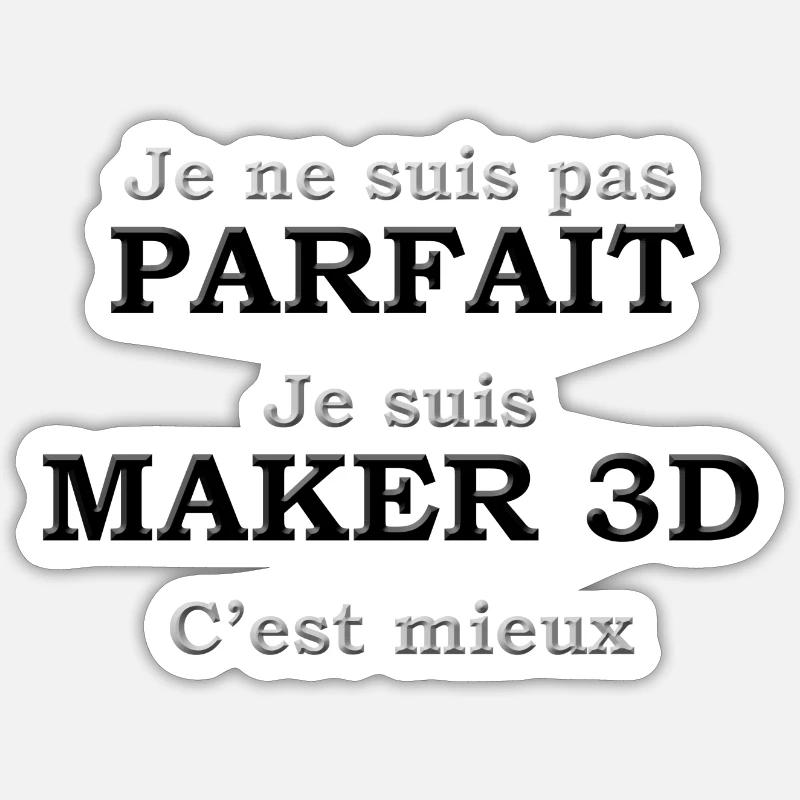 Sticker taille S (10 x 10 cm) - 