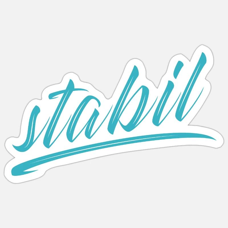 Sticker Größe S (10 x 10 cm) - 