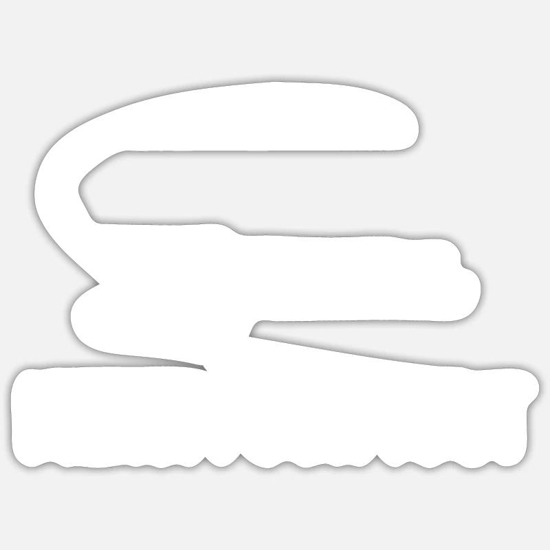 seigneur merci pour tout - Sticker taille S (10 x 10 cm) - blanc mat