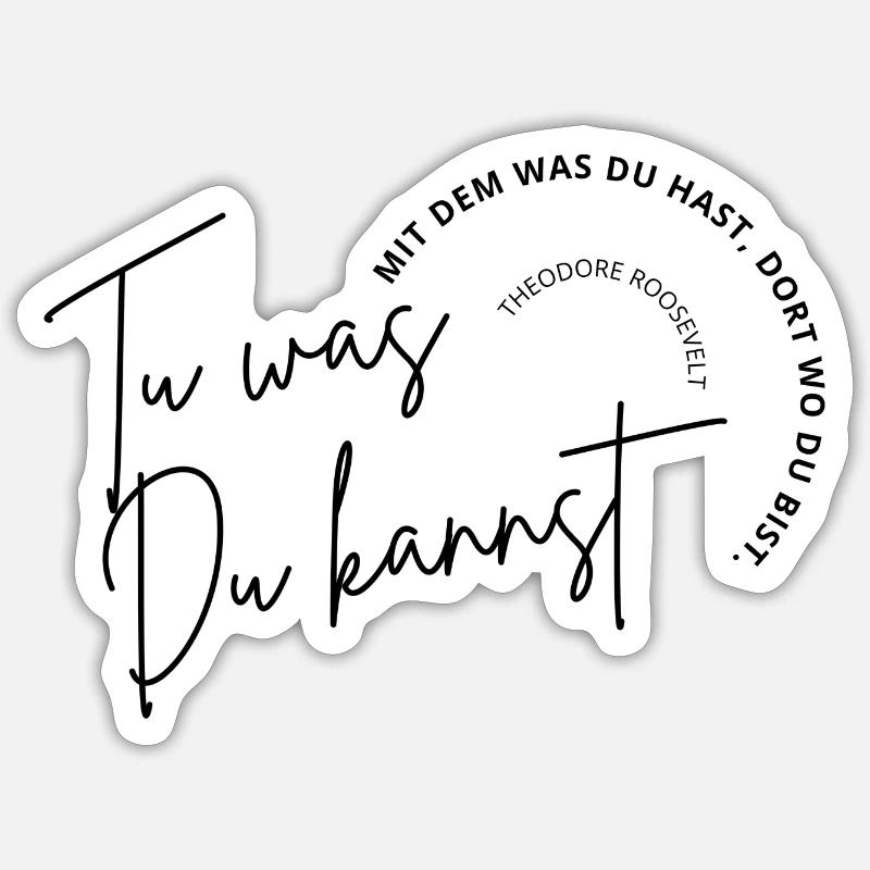 Sticker Größe S (10 x 10 cm) -