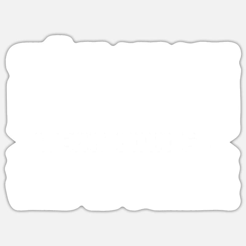 Sarkasmus Spruch Sarkastisch Geschenk - Sticker Größe S (10 x 10 cm) - Mattweiß