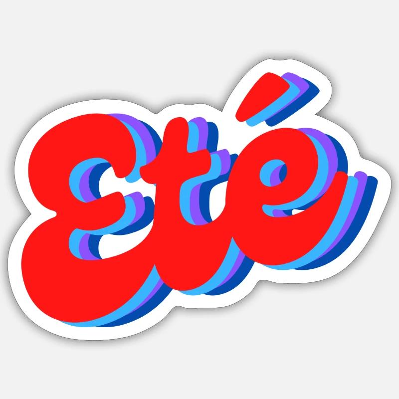 summer Sticker size S (10 x 10 cm)