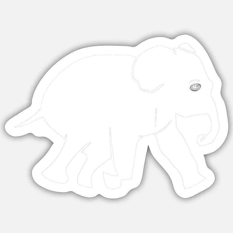 Sticker taille S (10 x 10 cm) -
