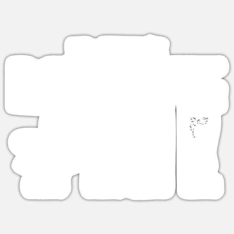 Sticker taille S (10 x 10 cm) - 