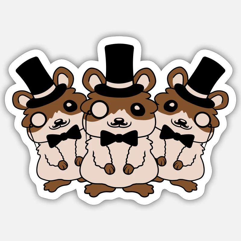 Sticker størrelse S (10 x 10 cm) - 