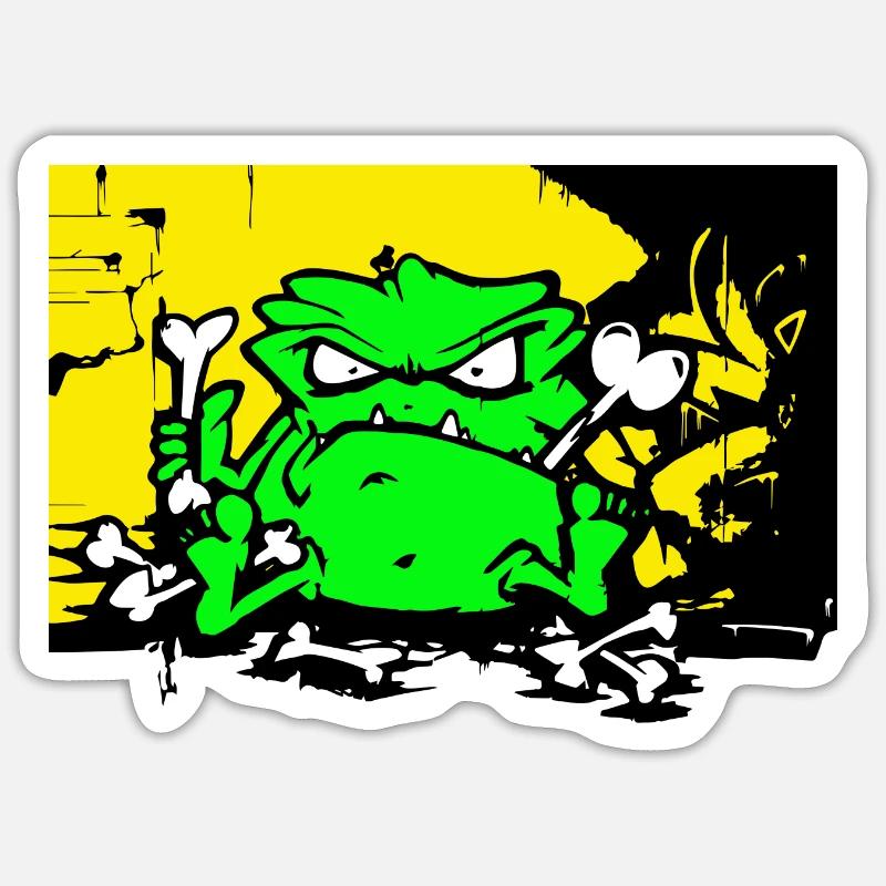 Sticker Größe S (10 x 10 cm) - 
