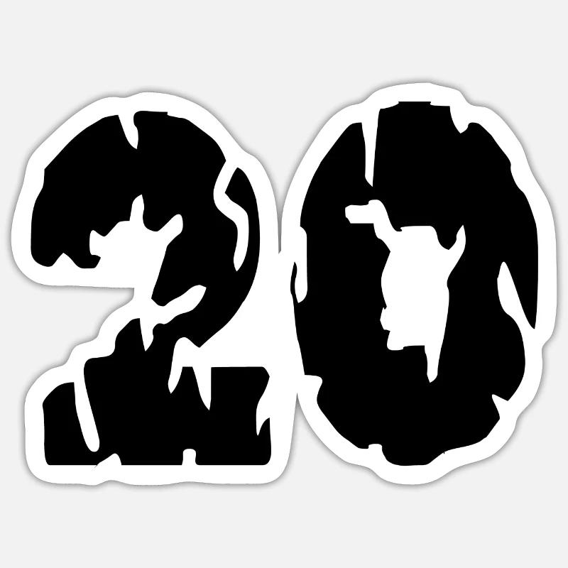 Sticker size S (10 x 10 cm) - 