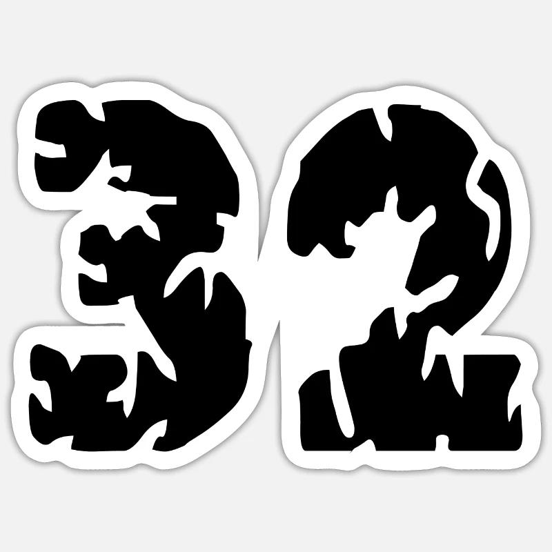 Sticker size S (10 x 10 cm) - 