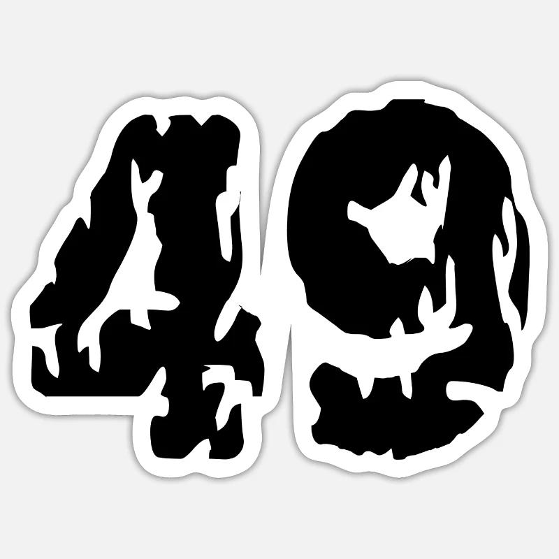 Sticker Größe S (10 x 10 cm) - 