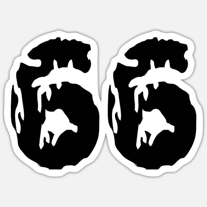 Sticker taille S (10 x 10 cm) - 
