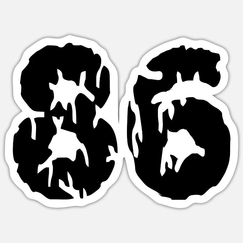 Sticker taille S (10 x 10 cm) - 