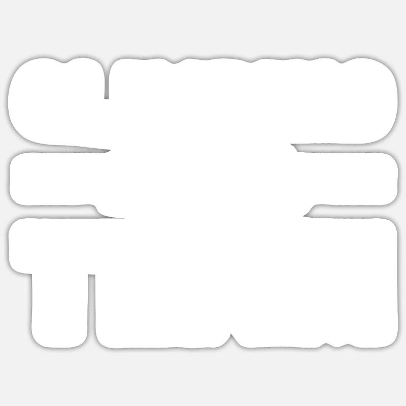 Climbing Team - Sticker size S (10 x 10 cm) - white matte