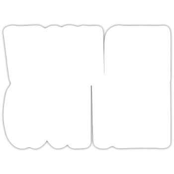 Vegan Sein Cool Sein - Lustiger Veganer Spruch - Sticker Größe S (10 x 10 cm) - Mattweiß - Vorne