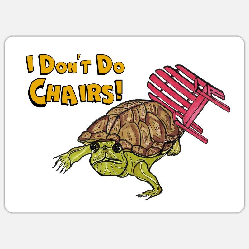 Turtle Sticker Größe S (10 x 10 cm)