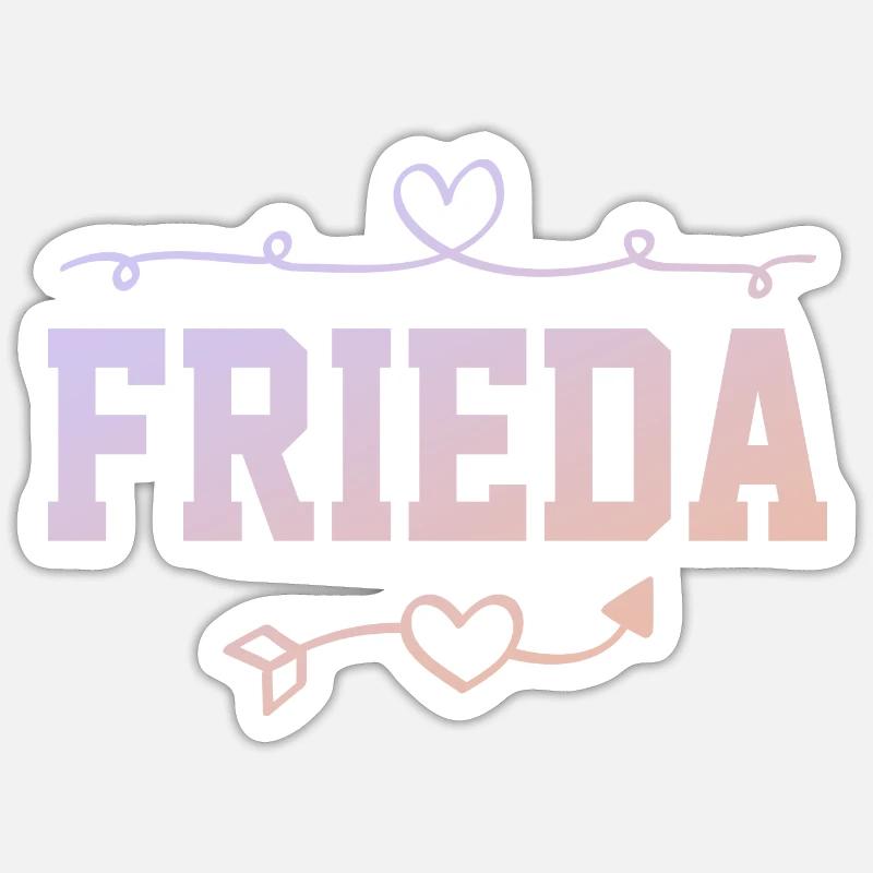 Frieda Sticker Größe S (10 x 10 cm)