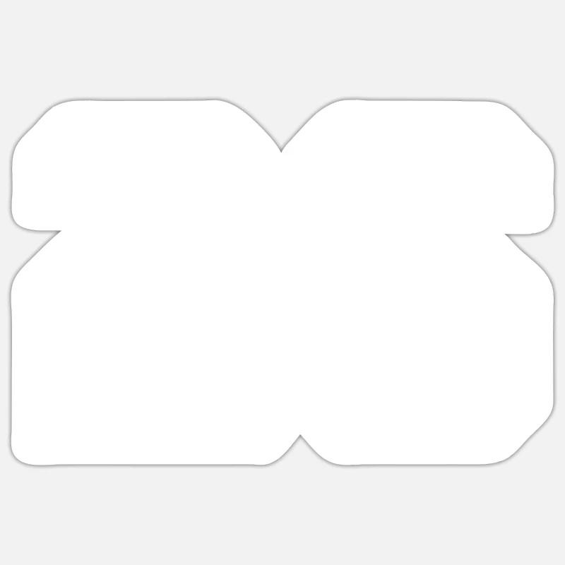 Numéro 26 - Sticker taille S (10 x 10 cm) - blanc mat