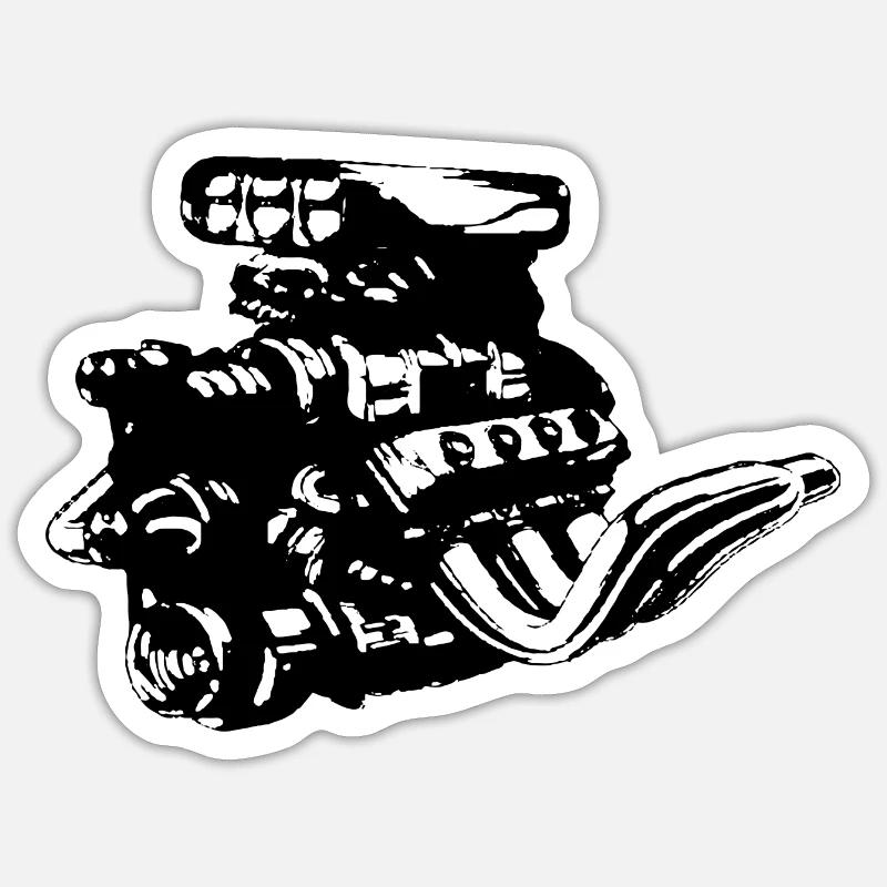 Sticker taille S (10 x 10 cm) - 