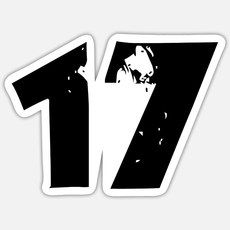 Sticker Größe S (10 x 10 cm) - 