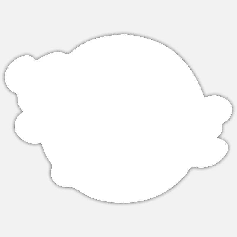 Jeu PC de jeu - Sticker taille S (10 x 10 cm) - blanc mat