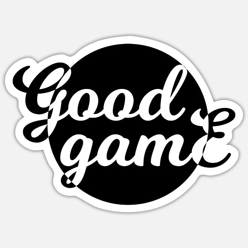 Jeu PC de jeu Sticker taille S (10 x 10 cm)