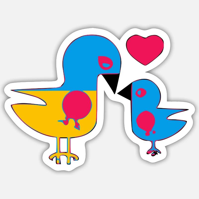 Sticker taille S (10 x 10 cm) - 