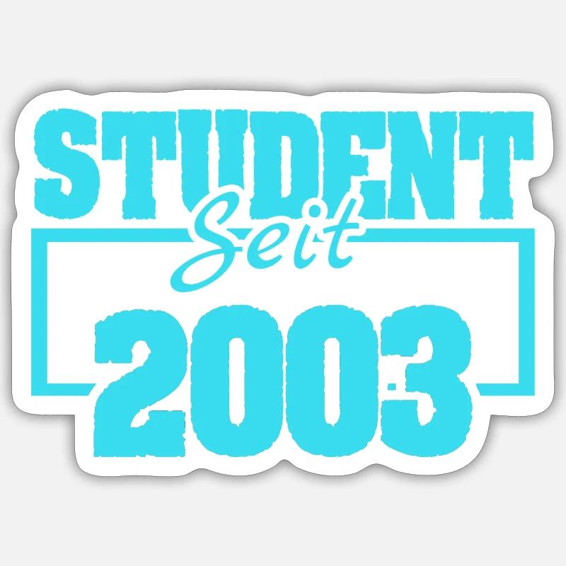 2003 Sticker Größe S (10 x 10 cm)
