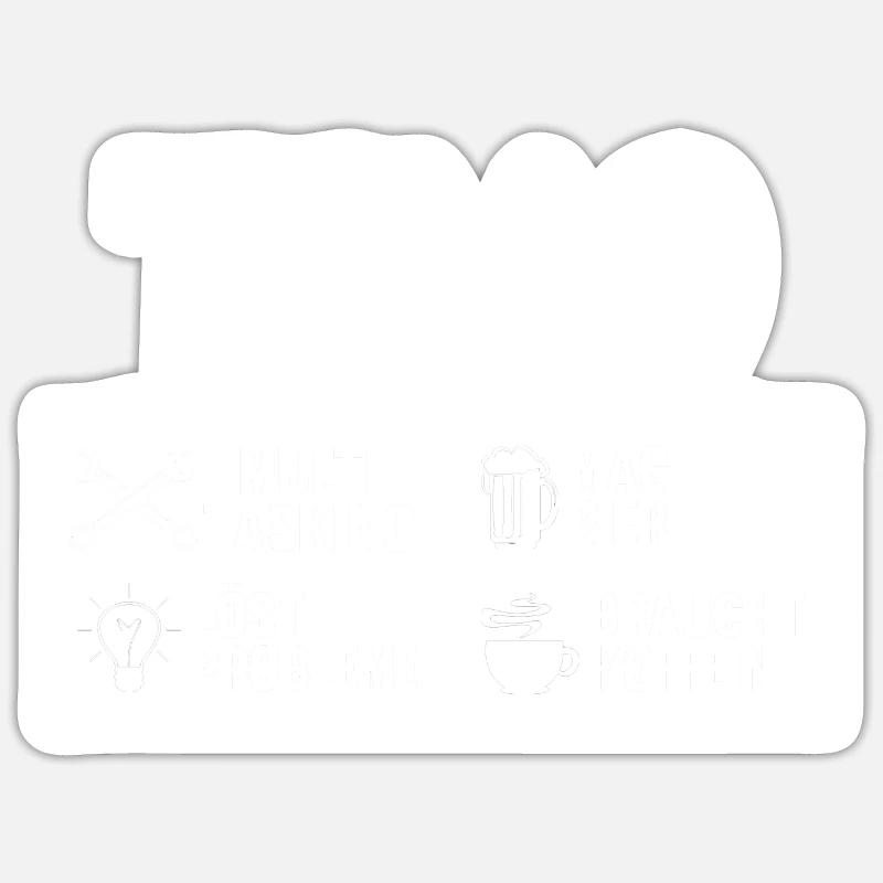 Sticker Größe S (10 x 10 cm) - 