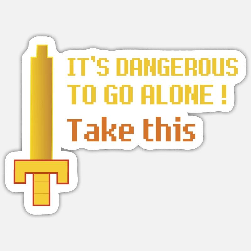 Take this Sticker size S (10 x 10 cm)