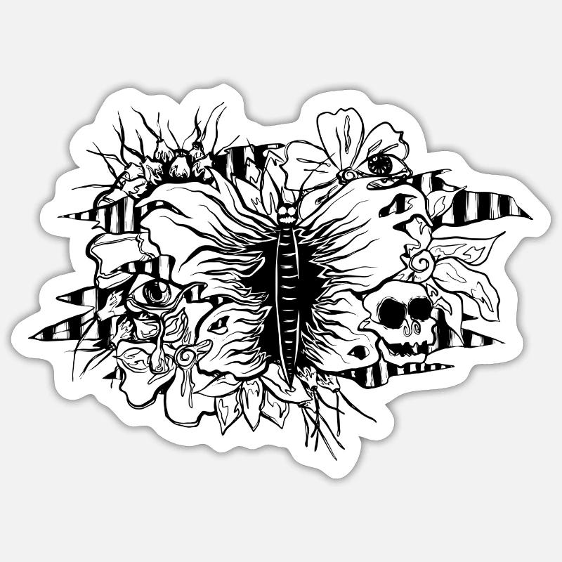 Sticker taille S (10 x 10 cm) - 