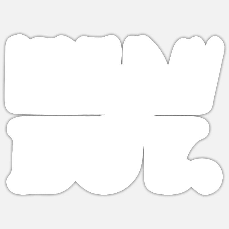 Sticker size S (10 x 10 cm) - 