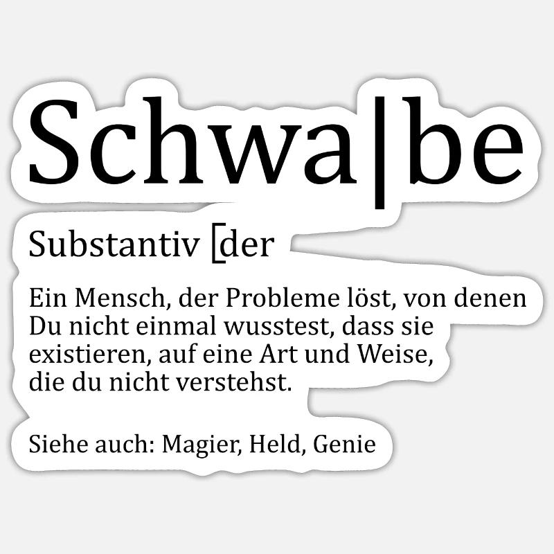 Sticker Größe S (10 x 10 cm) - 