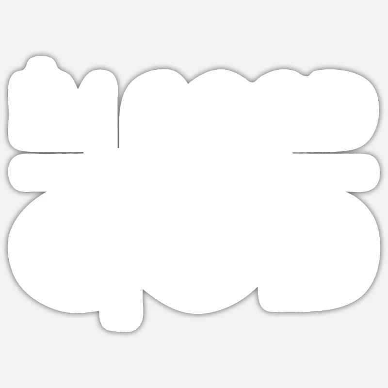 Sticker Größe S (10 x 10 cm) - 