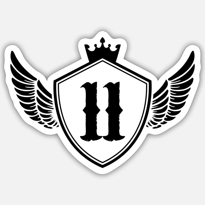 Sticker Größe S (10 x 10 cm) - 