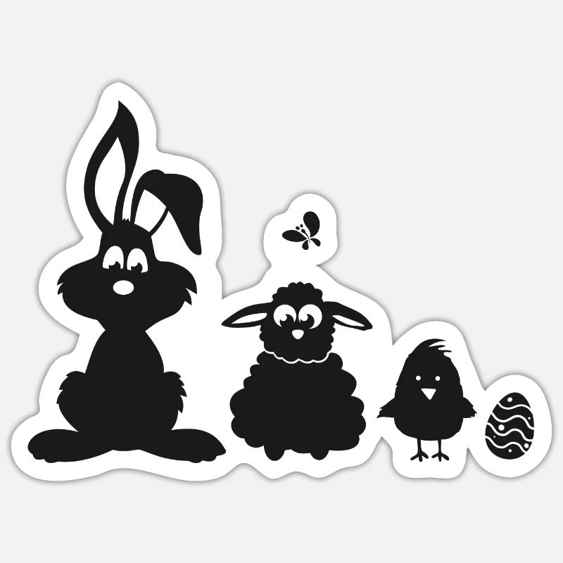 Sticker Größe S (10 x 10 cm) - 