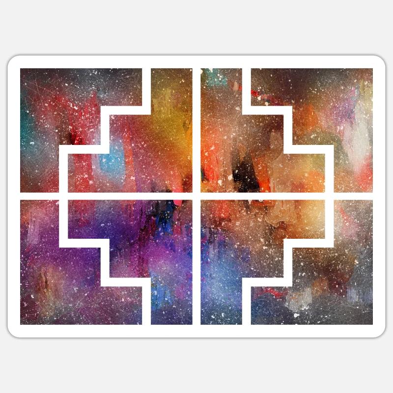 Sticker Größe S (10 x 10 cm) - 