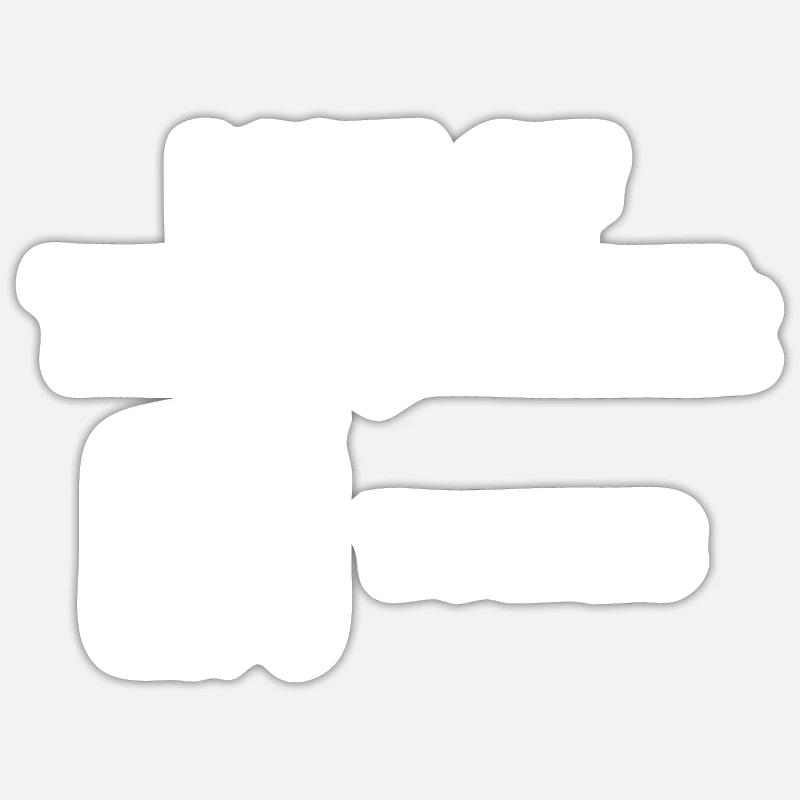 Sticker size S (10 x 10 cm) - 