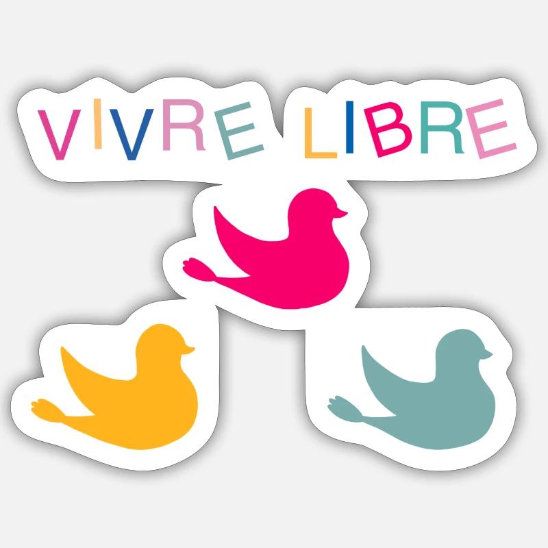 Sticker taille S (10 x 10 cm) - 